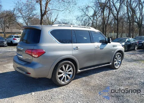 2014 Infiniti Qx80 z USA, uszkodzony, nr VIN JN8AZ2NF4E9555141